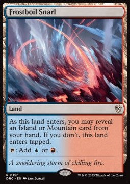 Frostboil Snarl⁣ - Commander: Aetherdrift⁣ (Rare)⁣ [158]