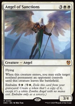 Angel of Sanctions⁣ - Commander: Aetherdrift⁣ (Mythic)⁣ [62]