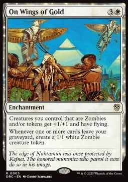 On Wings of Gold⁣ - Commander: Aetherdrift⁣ (Rare)⁣ [5]