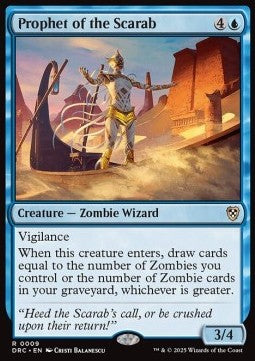 Prophet of the Scarab⁣ - Commander: Aetherdrift⁣ (Rare)⁣ [9]