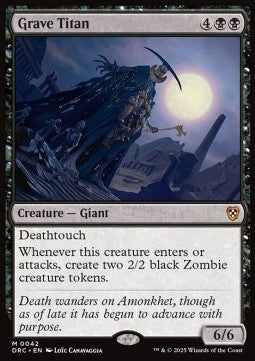 Grave Titan⁣ - Commander: Aetherdrift⁣ (Mythic)⁣ [42]