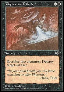 Phyrexian Tribute⁣ - Mirage⁣ (Rare)