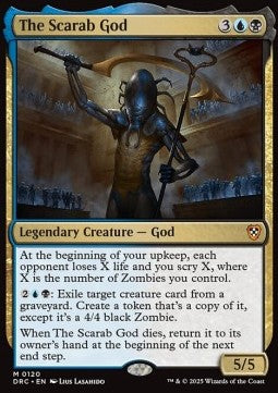 The Scarab God - Commander: Aetherdrift (Mythic) [DRC-120]