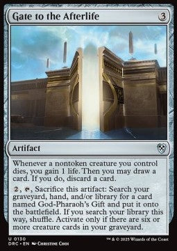 Gate to the Afterlife⁣ - Commander: Aetherdrift⁣ (Uncommon)⁣ [130]