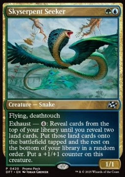 Skyserpent Seeker⁣ - Aetherdrift: Promos⁣ (Uncommon)⁣ [420]