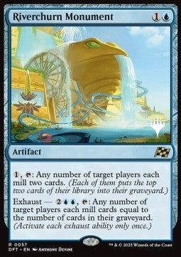 Riverchurn Monument (V.2)⁣ - Aetherdrift: Promos⁣ (Rare)⁣ [57]
