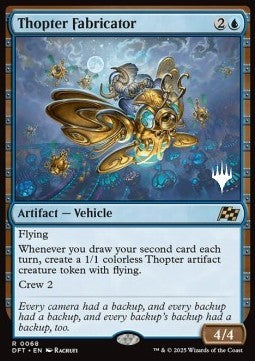 Thopter Fabricator (V.2)⁣ - Aetherdrift: Promos⁣ (Rare)⁣ [68]