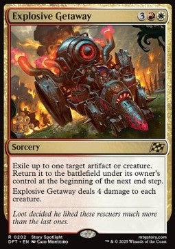 Explosive Getaway (V.1)⁣ - Aetherdrift: Promos⁣ (Rare)⁣ [202]