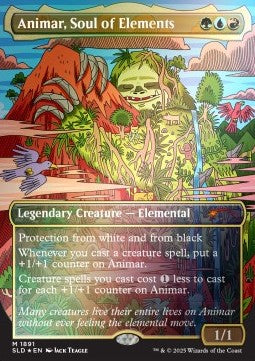 Animar, Soul of Elements⁣ - Secret Lair Drop Series⁣ (Mythic)⁣ [1891]