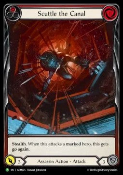 Scuttle the Canal (Red) (Regular)⁣ - GEM Pack Promos⁣ (Promo)⁣ [025]