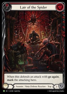 Lair of the Spider (Extended Art Rainbow Foil)⁣ - LGS Promos⁣ (Promo)⁣ [382]