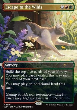 Escape to the Wilds (V.1)⁣ - Secret Lair Drop Series: Chaos Vault⁣ (Rare)⁣ [1916]