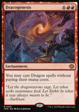 Dracogenesis⁣ - Tarkir: Dragonstorm⁣ (Mythic)⁣ [105]