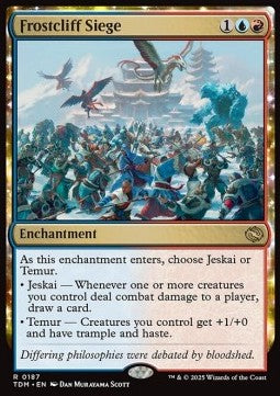 Frostcliff Siege⁣ - Tarkir: Dragonstorm⁣ (Rare)⁣ [187]