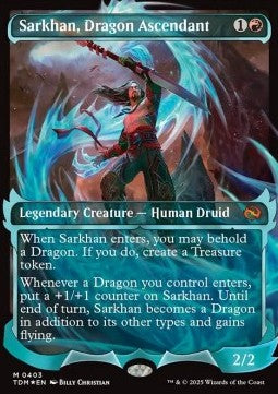 Sarkhan, Dragon Ascendant (V.2)⁣ - Tarkir: Dragonstorm: Extras⁣ (Mythic)⁣ [403]