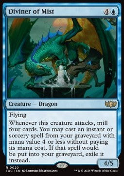 Diviner of Mist⁣ - Commander: Tarkir: Dragonstorm⁣ (Rare)⁣ [20]