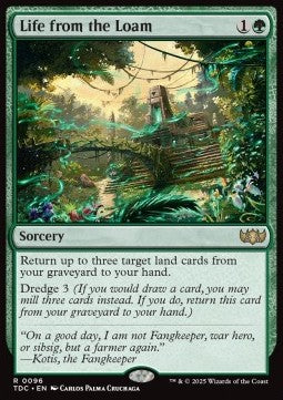 Life from the Loam⁣ - Commander: Tarkir: Dragonstorm⁣ (Rare)⁣ [96]