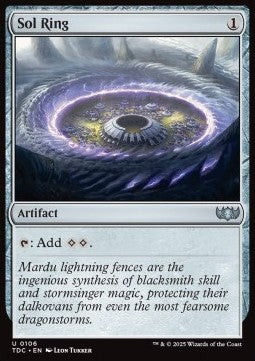 Sol Ring⁣ - Commander: Tarkir: Dragonstorm⁣ (Uncommon)⁣ [106]