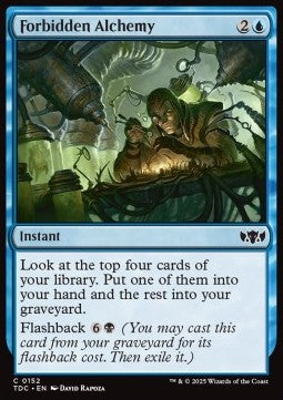 Forbidden Alchemy⁣ - Commander: Tarkir: Dragonstorm⁣ (Common)⁣ [152]