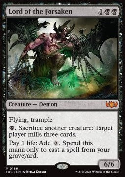 Lord of the Forsaken⁣ - Commander: Tarkir: Dragonstorm⁣ (Mythic)⁣ [186]