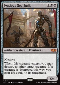 Noxious Gearhulk⁣ - Commander: Tarkir: Dragonstorm⁣ (Mythic)⁣ [191]
