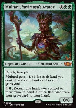 Multani, Yavimaya's Avatar⁣ - Commander: Tarkir: Dragonstorm⁣ (Mythic)⁣ [263]