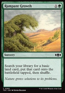Rampant Growth⁣ - Commander: Tarkir: Dragonstorm⁣ (Common)⁣ [265]