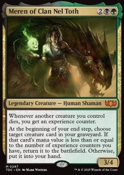 Meren of Clan Nel Toth⁣ - Commander: Tarkir: Dragonstorm⁣ (Mythic)⁣ [297]