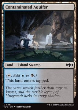 Contaminated Aquifer⁣ - Commander: Tarkir: Dragonstorm⁣ (Common)⁣ [353]