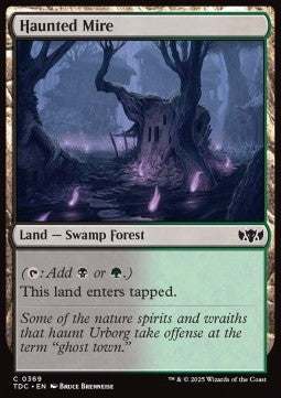 Haunted Mire⁣ - Commander: Tarkir: Dragonstorm⁣ (Common)⁣ [369]