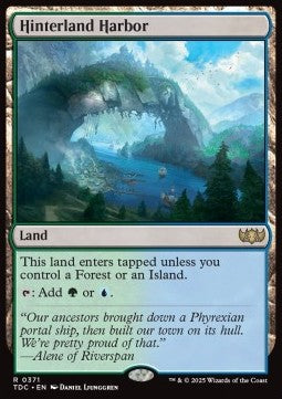 Hinterland Harbor⁣ - Commander: Tarkir: Dragonstorm⁣ (Rare)⁣ [371]
