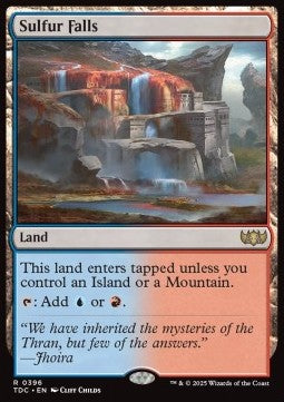 Sulfur Falls⁣ - Commander: Tarkir: Dragonstorm⁣ (Rare)⁣ [396]