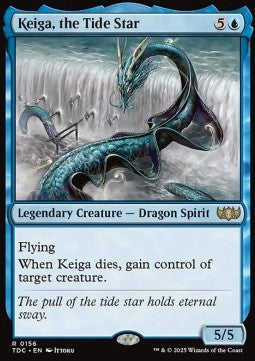 Keiga, the Tide Star⁣ - Commander: Tarkir: Dragonstorm⁣ (Rare)⁣ [156]