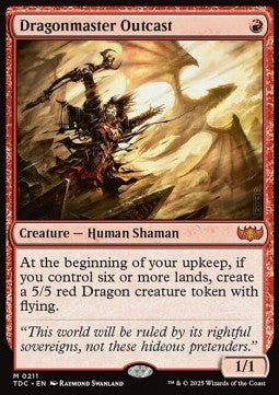 Dragonmaster Outcast⁣ - Commander: Tarkir: Dragonstorm⁣ (Mythic)⁣ [211]