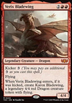 Verix Bladewing⁣ - Commander: Tarkir: Dragonstorm⁣ (Mythic)⁣ [243]