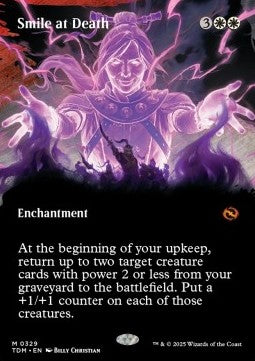 Smile at Death⁣ - Tarkir: Dragonstorm: Extras⁣ (Mythic)⁣ [329]