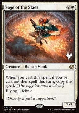 Sage of the Skies (V.2)⁣ - Tarkir: Dragonstorm: Promos⁣ (Rare)⁣ [22]