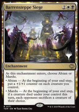 Barrensteppe Siege (V.2)⁣ - Tarkir: Dragonstorm: Promos⁣ (Rare)⁣ [171]
