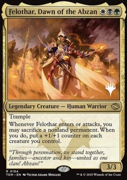 Felothar, Dawn of the Abzan (V.2)⁣ - Tarkir: Dragonstorm: Promos⁣ (Rare)⁣ [184]