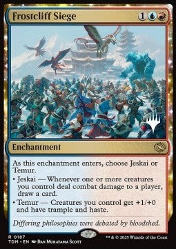 Frostcliff Siege (V.2)⁣ - Tarkir: Dragonstorm: Promos⁣ (Rare)⁣ [187]
