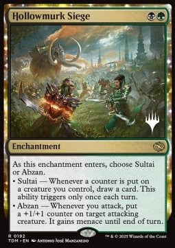 Hollowmurk Siege (V.2)⁣ - Tarkir: Dragonstorm: Promos⁣ (Rare)⁣ [192]