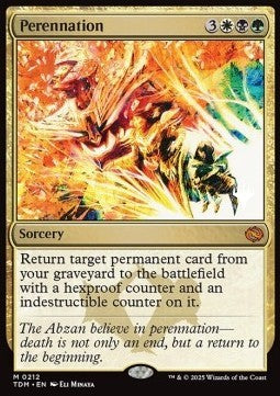 Perennation (V.2)⁣ - Tarkir: Dragonstorm: Promos⁣ (Mythic)⁣ [212]