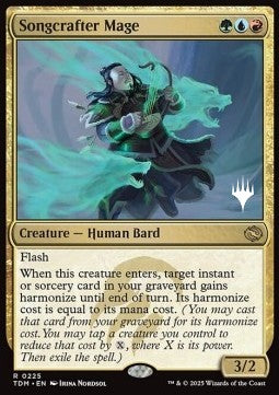 Songcrafter Mage (V.2)⁣ - Tarkir: Dragonstorm: Promos⁣ (Rare)⁣ [225]