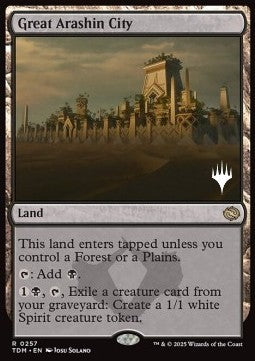 Great Arashin City (V.2)⁣ - Tarkir: Dragonstorm: Promos⁣ (Rare)⁣ [257]