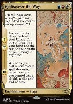 Rediscover the Way (V.1)⁣ - Tarkir: Dragonstorm: Promos⁣ (Rare)⁣ [215]