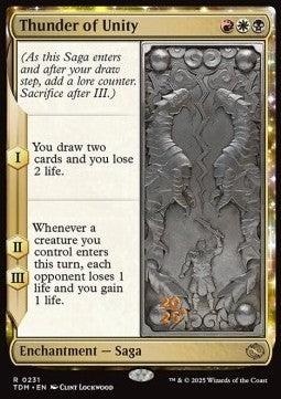 Thunder of Unity (V.1)⁣ - Tarkir: Dragonstorm: Promos⁣ (Rare)⁣ [231]