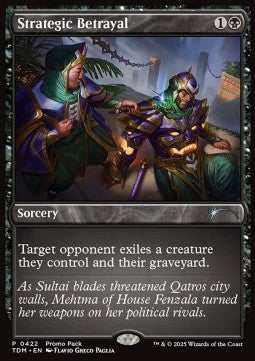 Strategic Betrayal⁣ - Tarkir: Dragonstorm: Promos⁣ (Uncommon)⁣ [422]
