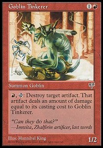 Goblin Tinkerer⁣ - Mirage⁣ (Common)