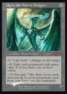 Ugin, the Spirit Dragon (V.2)⁣ - DCI Promos⁣ (Mythic)