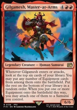 Gilgamesh, Master-at-Arms⁣ - Magic: The Gathering - FINAL FANTASY⁣ (Rare)⁣ [139]